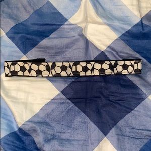 Soccer Ball Headband with Velvet Backing